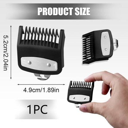 Replacement for Wahl 1 Premium Clipper Guard Clip Guide Metal #3354-100 1/8" 3mm Premium Metal Clipper Guard Replacement for Wahl 1 - Achieve Precise Cuts with Confidence.