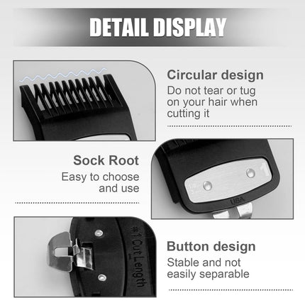 Replacement for Wahl 1 Premium Clipper Guard Clip Guide Metal #3354-100 1/8" 3mm Premium Metal Clipper Guard Replacement for Wahl 1 - Achieve Precise Cuts with Confidence.