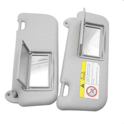 Compatible Car Visor for 2014 2015 2016 2017 with Mirror Gray Accessories 74320-02B21 74310-02K91.