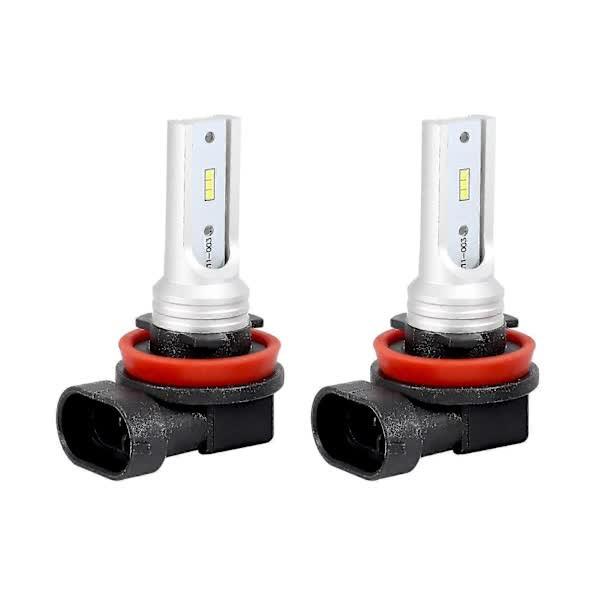 H8 H11 H16 LED Fog Light Bulb CSP-Y11 Cool White 6500K 2-Pack.