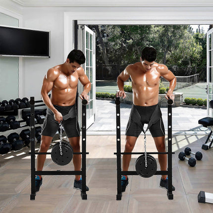 Seektop Weighted Pull Up Dip Belt with Chain 100kg Capacity Black Eva Material Home Gym Strength Training Waist Belt.