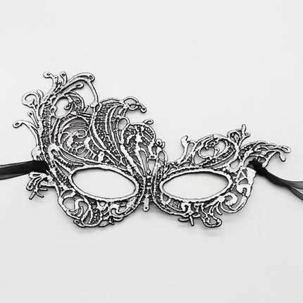 Venetian Masquerade Mask for Women Elegant Lace Halloween Mardi Gras Party Gold Silver Black.