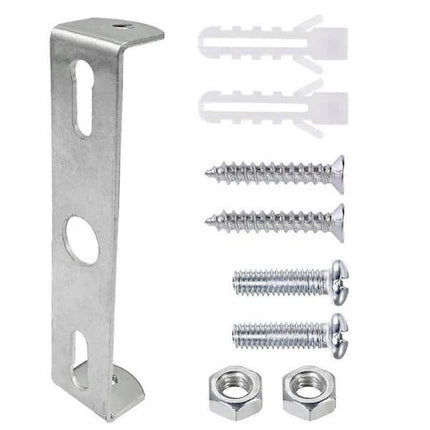 【xj】4pcs Ceiling Plate Light Bracket Ceiling Mount Hanging Lamp Holder for Wall or Ceiling Mounted Lamp Mounting Brackets with Screws Iron 110mm Silver.