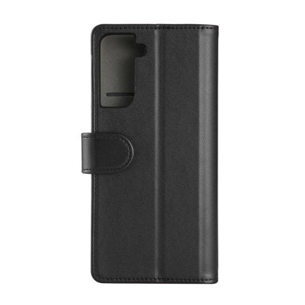 Compatible with Samsung S21+ Mobile Case with 3 Card Slots in Black.