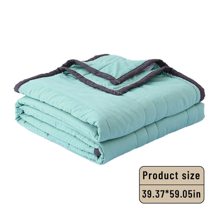 Cooling Blanket 100x140cm Double-Sided Summer Cooling Fiber for Hot Sleepers and Night Sweats.