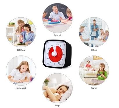 Visual Timer 60 Minute Classroom Timer for Kids Black 150.