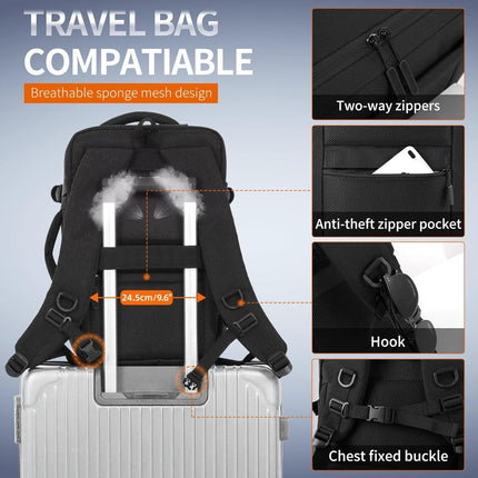 40x20x25 cm cabin bag backpack, ryanair cabin bag, cabin bag, travel backpack, laptop backpack for men and women-xindaren.