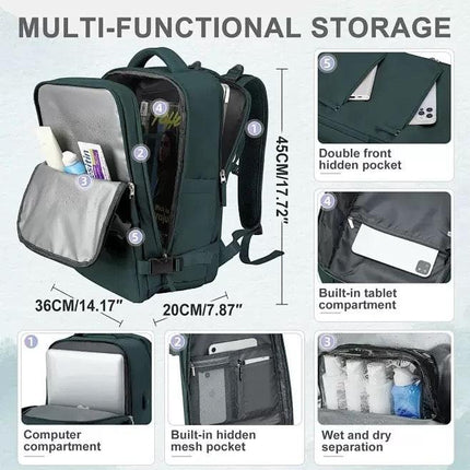 40x20x25 cm cabin bag backpack, ryanair cabin bag, cabin bag, travel backpack, laptop backpack for men and women-xindaren.