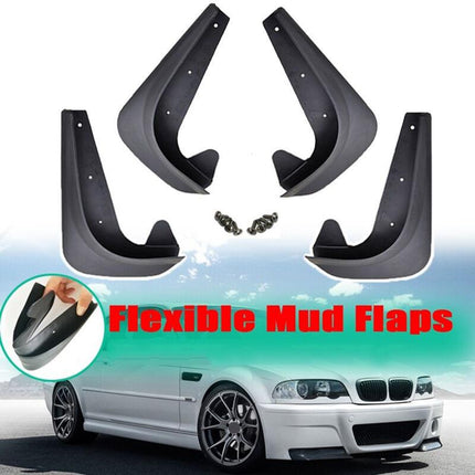 BMW Mud Flaps Compatible with 3 5 7 Series E30 E46 E90 E91 E92 E93 E60 F10 F11 G30 E38 E65 F01 Universal Fit.