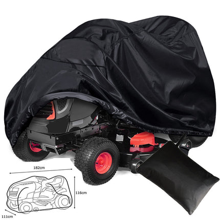 Lawn Mower Cover Waterproof UV-Resistant Dust Protective Cover for Riding Lawn Mower Compatible with John Deere Tractor.