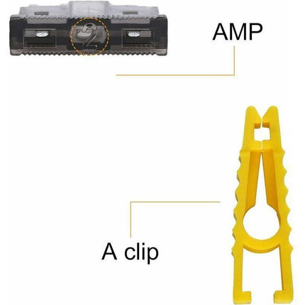 Car Fuse Auto Mini Fuses Assorted Kit 2A 3A 5A 7.5A 10A 15A 20A 25A 30A 35A 40A with Clip Storage Box 242 pcs, by DEBUNS.