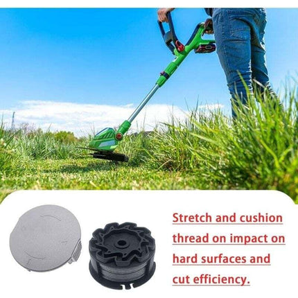 Set of 3 replacement spools for UniversalGrassCut 18V-26/18V-260/18/18-26/18-260, for ‎F016800570 and 1600A01R5J (6 m, 1.6 mm)..DEBUNS.