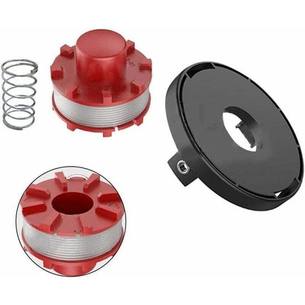 Line spool and spool cover for Einhell CECT 36/30 LI E SOLO, AGILLO 36/255 BL grass trimmer, trimmer line.