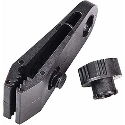 DEBUNS Heavy Duty Tent Clamps, 12 pcs Black Instant Awning Clamp for Tent Tarpaulin Caravan Garden Shelter.