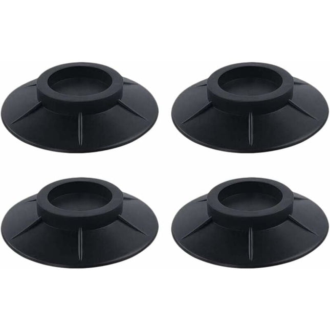 Washing Machine Anti-Vibration Pads, 4-Piece Set for Washer and Dryer Stability, Vibration-Damping Washine Machine Mat.
