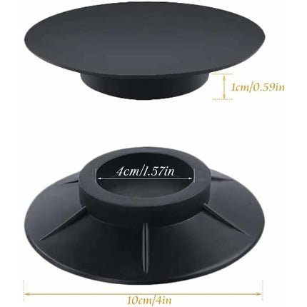 Washing Machine Anti-Vibration Pads, 4-Piece Set for Washer and Dryer Stability, Vibration-Damping Washine Machine Mat.
