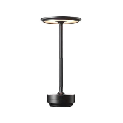 Dimmable USB Rechargeable Desk Lamp GPA black.