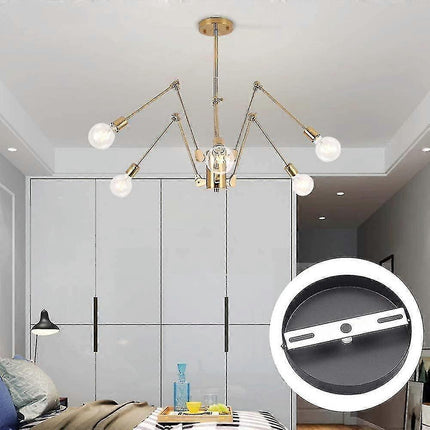 Ceiling bracket for lamp, 105 mm, accessories for hanging lamps, chandelier, ceiling lamp, base plate, ceiling lamps, plate holder - Yvan.