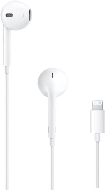 Compatible with Apple iOS EarPods with Lightning Connector for Wired Control Calls Karaoke and Noise Cancellation.