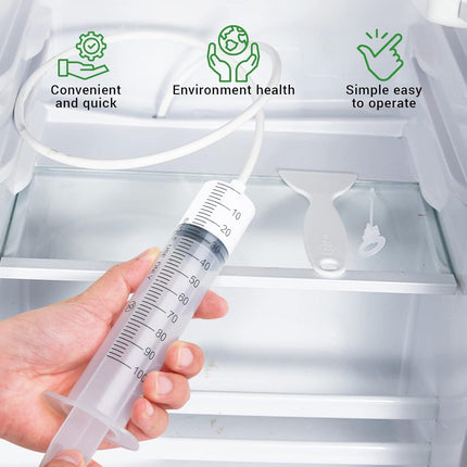 8pcs Refrigerator Drain Hole Cleaning Set Compatible with Refrigerators.