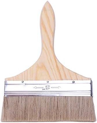 8-inch Width Soft Bristle Painting Drawing Oil Paint Brush Pen.