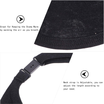 Tracheostomy Neck Stoma Protector Dust- Proof Neck Trachea Protector Dust- Proof Cover Shield 2Pcs.