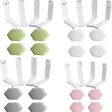 16 Pcs of Bed Sheet Anti-Slip Buckle, Bed Sheet Retainer, Mattress Bed Sheet Angle Fixer, Quilt Anti-Run Fixing Buckle, Used for Fixing Bed Sheets, Sofas, Tablecloths, Curtains.