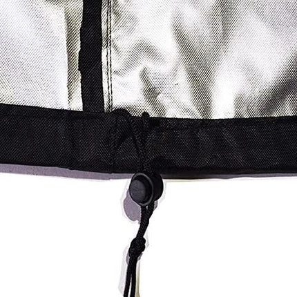 Updated Classic Waterproof Hammock Swing Chair Cover Patio Hanging Chaise Lounge and Stand Cover 73 Inch Outdoor Accessory Hanging Curved Steel Chaise Lounge Chair Covers (Black) (Black).