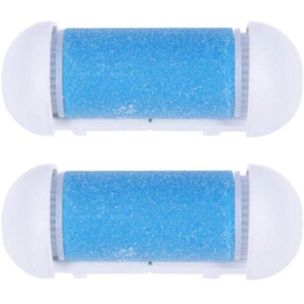 Electric Foot Remover 4pcs Replacement Roller Refill Head Pedicure Hard Skin Remover Rollers Electric Remover Accessories Foot File Foot Sander(Blue).
