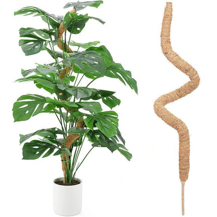 4 pcs Monstera moss rods for indoor plants, bendable plant holder.