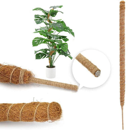 4 pcs Monstera moss rods for indoor plants, bendable plant holder.