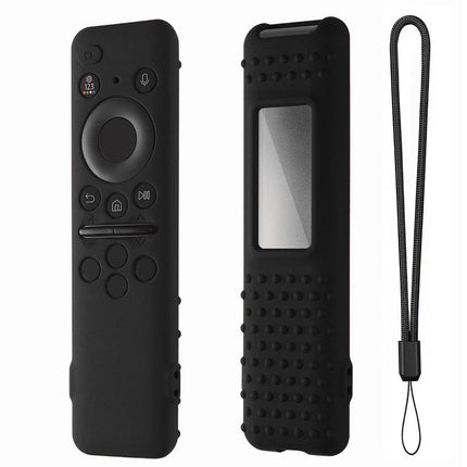 BN59-01432A Remote Control Sleeve Shockproof Protective Cover Black 0.03mm Multi-Colored Bag Compatible withSamsung TV.