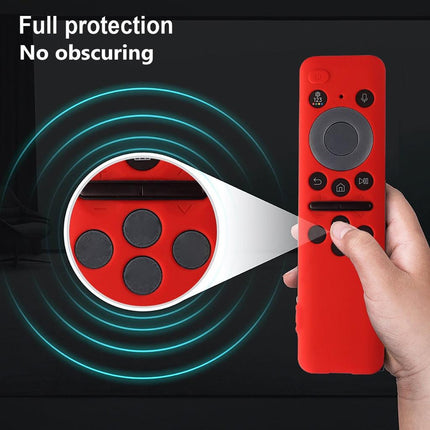 BN59-01432A Remote Control Sleeve Shockproof Protective Cover Black 0.03mm Multi-Colored Bag Compatible withSamsung TV.