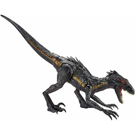 Lifelike Indoraptor Jurassic World Action Figure Adjustable Dinosaur Toy Model for Kids Compatible with Jurassic World.