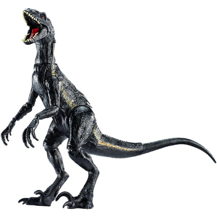 Lifelike Indoraptor Jurassic World Action Figure Adjustable Dinosaur Toy Model for Kids Compatible with Jurassic World.