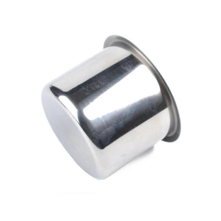 4pcs Universal Marine Boat Cup Holder 68X55mm Stainless Steel Drop-in Drink Holder for Poker Table Sofa.