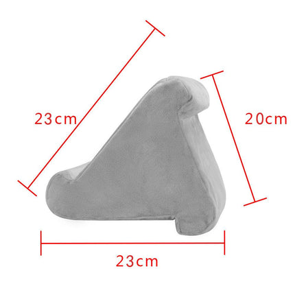 Foldable Tablet Pillow Holder Soft Red iPad Kindle Fire SamsungCompatible with.