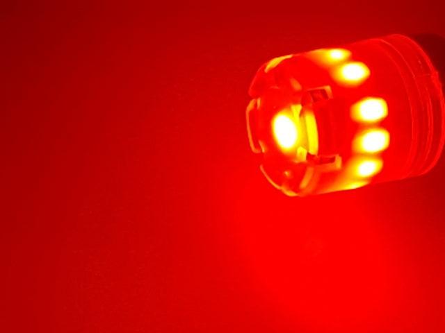 T10 w5w Canbus Red 4-pack LED bulbs 12v / 24v Red Red.