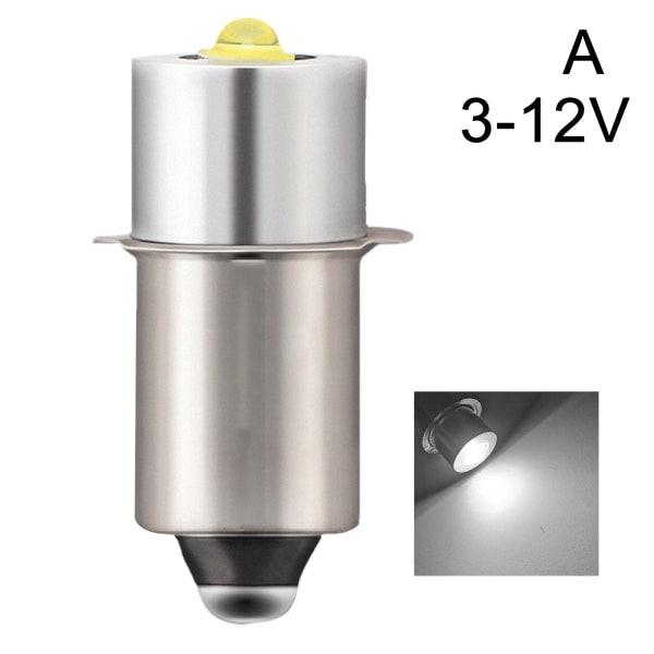 P13.5S DC6V-24V/3-12V LED Upgrade Lights White Maglite Flashlight 3-12v white.