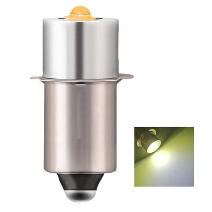 P13.5S DC6V-24V/3-12V LED Upgrade Lights White Maglite Flashlight 3-12v white.
