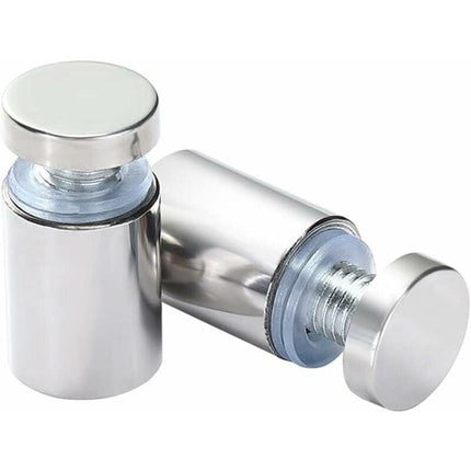 Stainless Steel Spacer Screws 12X40mm for Glass Advertising Axis Mounting with 20x Screws and Accessories.