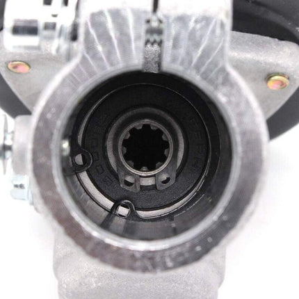 28mm Brushcutter Gearbox, 9 Teeth Round Universal Gearbox Compatible with Grass Trimmer and Chainsaw.