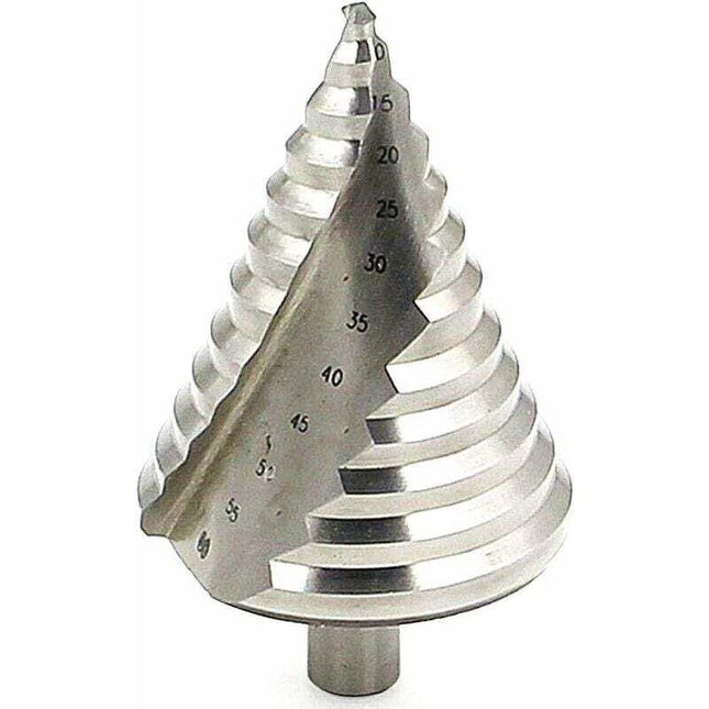 HSS Step Drill Ø 6-60mm - Spiral Large Cone Drill for Metal, Wood, Plastic..DEBUNS.