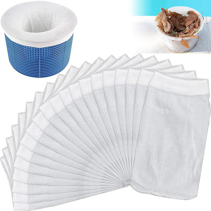 20 pcs Pool Skimmer Socks Pool Filter Sock for.