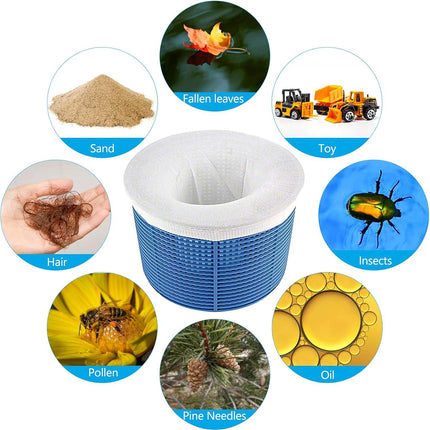 20 pcs Pool Skimmer Socks Pool Filter Sock for.