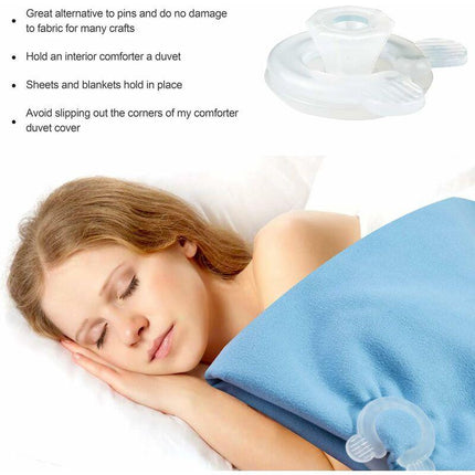 20 pcs. duvet clips, clips to hold the duvet in place, duvet clips, duvet clips for duvet.