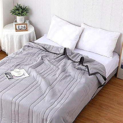 Cooling Summer Blanket - Ice Blanket for Hot Sleepers and Night Sweats, Cooling Blanket with Double-Sided Cooling Effect for All Seasons - Perfect Ray Ray 150x200cm.
