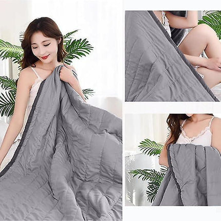 Cooling Summer Blanket - Ice Blanket for Hot Sleepers and Night Sweats, Cooling Blanket with Double-Sided Cooling Effect for All Seasons - Perfect Ray Ray 150x200cm.