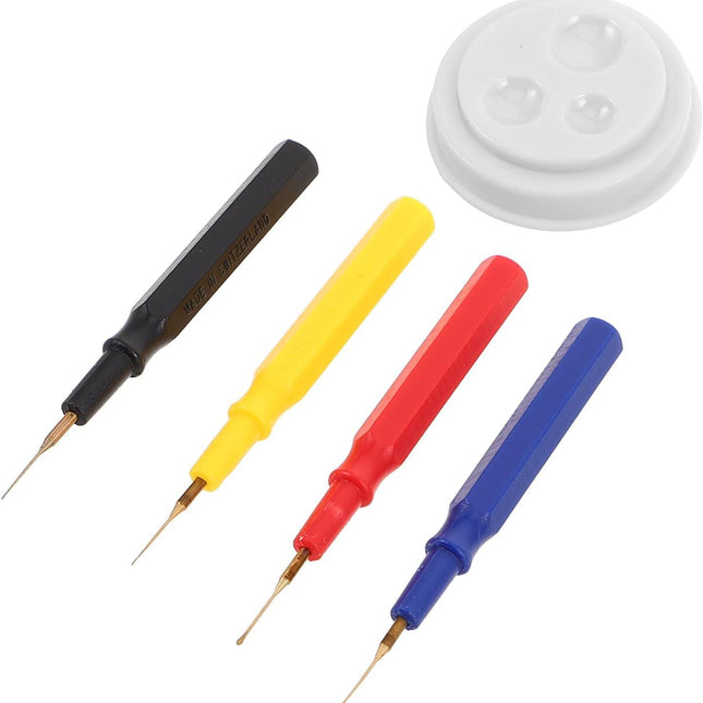 1 Set Plastic Watch Repair Kit Professional Plastic Watch Oiler Set for All Watches and Pocket Watches Small Portable Pen with Oil Cup Easy Use.