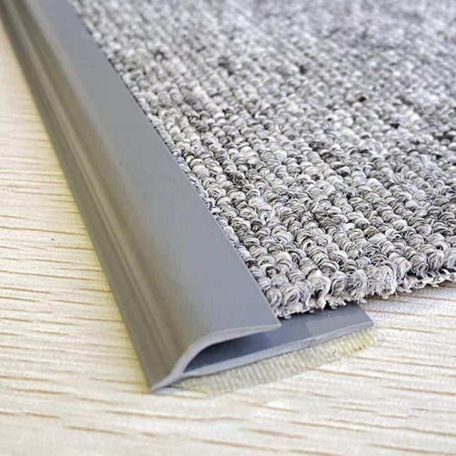 LVLONG Carpet Edge Trim - Cuttable Customizable Carpet Floor Edge Binding Threshold Strip, Anti Slip Carpet Joining Strip 1/2/3/4/5/6/7/8/9/10m Long (Size : Length-7m(23ft)).